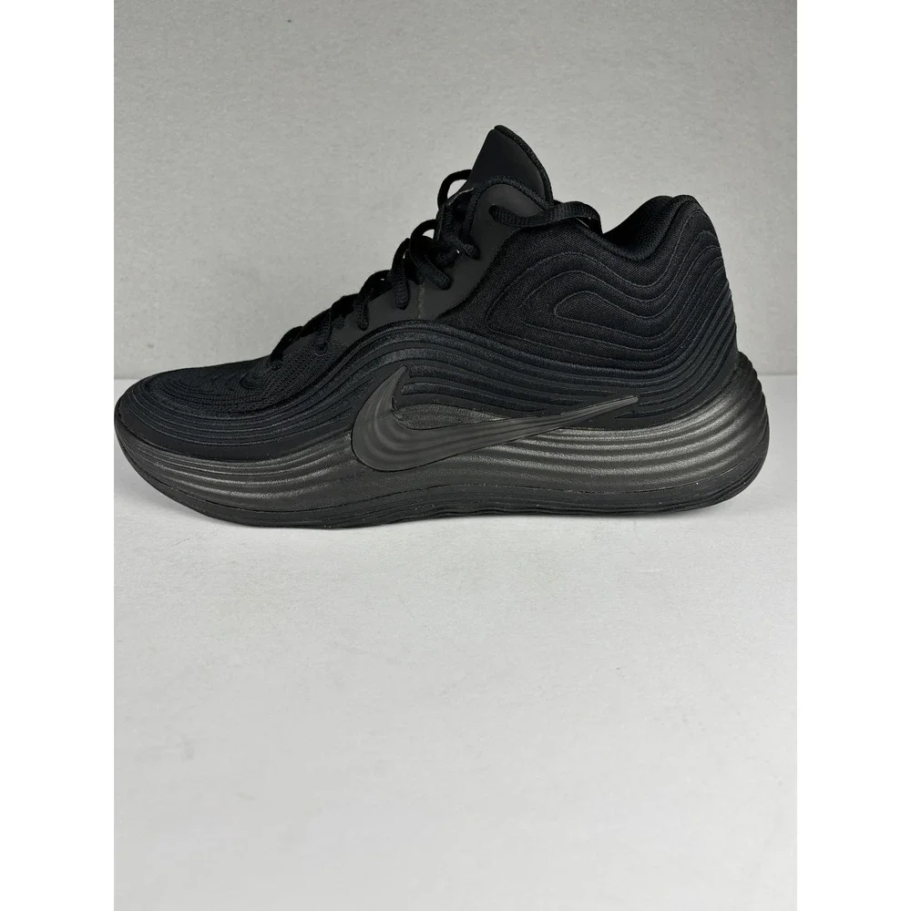 Nike Precision 8 Mid Basketball Shoes IH1105-001 Size 12 Black